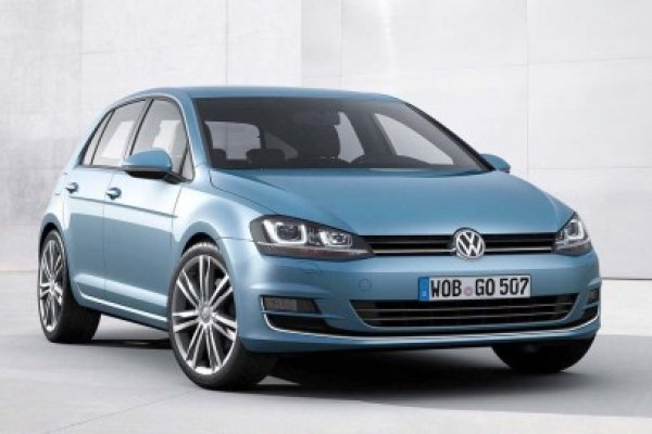 Noul Golf VII, care ar trebui să ajute VW să depăşească Toyota